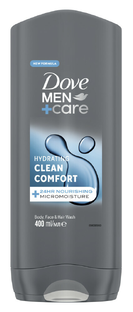 Dove Men+Care Body Face & Hair Wash 400ML Dove Men+Care Body Face & Hair Wash 400ML