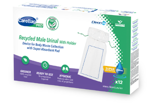 CareBag Recycled Heren Urinoir- en Houder 12ST CareBag Recycled Heren Urinoir- en Houder 12ST