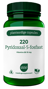 AOV 220 Pyridoxaal-5-fosfaat Capsules 60VCP AOV 220 Pyridoxaal-5-fosfaat Capsules 60VCP