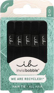 Invisibobble Hair Tie Black 5ST Invisibobble Hair Tie Black 5ST