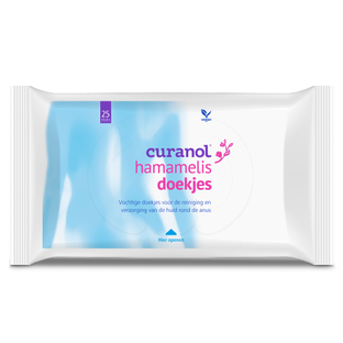 Curanol Hamamelis Doekjes 25ST Curanol Hamamelis Doekjes 25ST