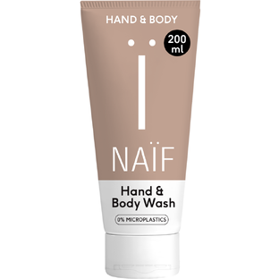 De Online Drogist Naif Hand & Body Wash 200ML aanbieding
