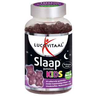 Lucovitaal Slaap Gummies Kids Bosbessen 60ST Lucovitaal Slaap Gummies Kids Bosbessen 60ST