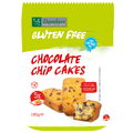 Damhert Gluten Free Lactose Free  Choco Chip Cakes 190GR Damhert Gluten Free Lactose Free  Choco Chip Cakes 190GR