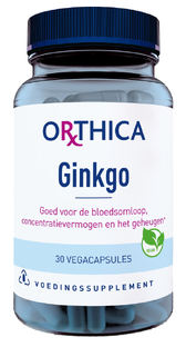 Orthica Ginkgo Capsules 30VCP Orthica Ginkgo Capsules 30VCP