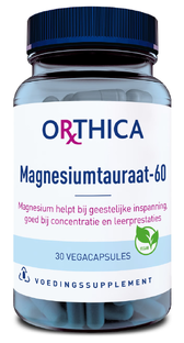Orthica Magnesiumtauraat-60 Capsules 30VCP Orthica Magnesiumtauraat-60 Capsules 30VCP