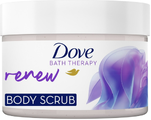 Dove Bath Therapy Renew Bodyscrub Wild Violet & Pink Hibiscus 295ML