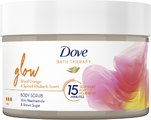 Dove Bath Therapy Bodyscrub Glow Blood Orange & Spiced Rhubarb Scent 295ML