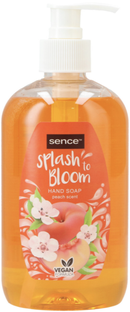 Sence Splash To Bloom Hand Soap Peach Scent 500ML Sence Splash To Bloom Hand Soap Peach Scent 500ML