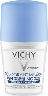 Vichy Minerale Deodorant Roller 48u Optimale Tolerantie 50ML Vichy Minerale Deodorant Roller 48u Optimale Tolerantie 50ML