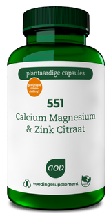 AOV 551 Calcium Magnesium & Zink Citraat Capsules 90VCP AOV 551 Calcium Magnesium & Zink Citraat Capsules 90VCP