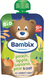 Bambix Bio Knijpzakje Appel, Perzik, Banaan, Peer en Haver 10+ 100GR 