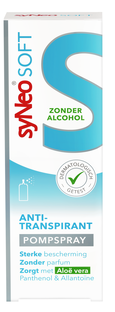 Syneo Soft Anti-Transpirant Pompspray 30ML Syneo Soft Anti-Transpirant Pompspray 30ML