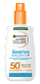 Garnier Ambre Solaire Sensitive Expert+ SPF50 Spray 150ML