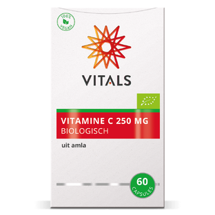 Vitals Vitamine C 250mg Biologisch Capsules 60CP Vitals Vitamine C 250mg Biologisch Capsules 60CP