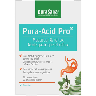 Purasana Pura-Acid Pro Kauwtablet 20KTB Purasana Pura-Acid Pro Kauwtablet 20KTB