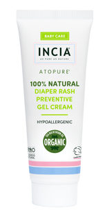 Incia Baby Care Atopure 100% Natural Diaper Rash Gel Cream 60ML Incia Baby Care Atopure 100% Natural Diaper Rash Gel Cream 60ML
