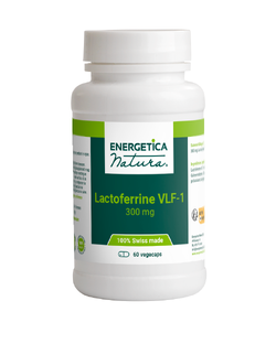 Energetica Natura Lactoferrine VLF-1 300mg Capsules 60VCP Energetica Natura Lactoferrine VLF-1 300mg Capsules 60VCP