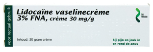 Tiofarma Lidocaïne Vaselinecrème 3% FNA 30GR Tiofarma Lidocaïne Vaselinecrème 3% FNA 30GR