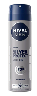 Nivea Men Silver Protect Anti-transpirant Spray 150ML Nivea Men Silver Protect Anti-transpirant Spray 150ML
