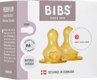 BIBS Medium Flow 2+ Maanden Flessenspenen 2ST BIBS Medium Flow 2+ Maanden Flessenspenen 2ST