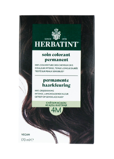 Herbatint Haarverf 4M Acajou Kastanje 170ML Herbatint Haarverf 4M Acajou Kastanje 170ML