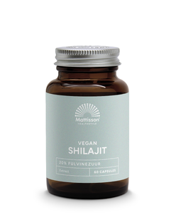 Mattisson HealthStyle Shilajit capsules 60CP Mattisson HealthStyle Shilajit capsules 60CP