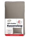 Lucovitaal Kussensloop Bamboe Taupe 50x70cm 1ST