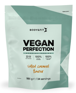 Body & Fit Vegan Perfection Salted Caramel 986GR Body & Fit Vegan Perfection Salted Caramel 986GR