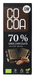 Cocoa 70% Dark Chocolate Pecan Reep 40GR 