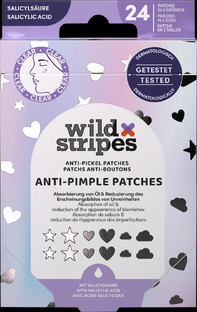 Wild Stripes Pleister Anti-Pimple Patches Holo Clear 24ST Wild Stripes Pleister Anti-Pimple Patches Holo Clear 24ST