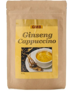 GMB Ginseng Cappuccino Oploskoffie 8ST GMB Ginseng Cappuccino Oploskoffie 8ST
