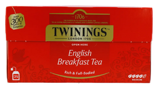 Twinings English Breakfast Thee 25ZK Twinings English Breakfast Thee 25ZK