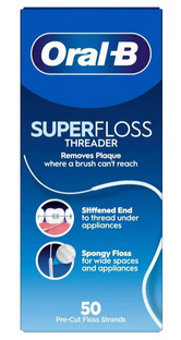 Oral-B Superfloss Regular Threader 50ST 
