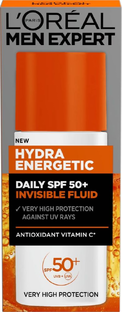 L'Oréal Paris Men Expert Daily SPF50+ Invisible Fluid 50ML L'Oréal Paris Men Expert Daily SPF50+ Invisible Fluid 50ML