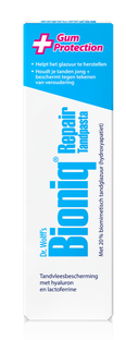 Dr. Wolff's Bioniq +Gum Protection Repair Tandpasta 75ML Dr. Wolff's Bioniq +Gum Protection Repair Tandpasta 75ML