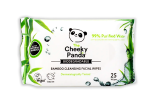 The Cheeky Panda Bamboo Cleansing Facial Wipes 25ST The Cheeky Panda Bamboo Cleansing Facial Wipes 25ST