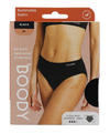 Boody Menstruatieondergoed Bikinislip Zwart Normaal/Hevig Maat XS 1ST