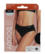 Boody Menstruatieondergoed Bikinislip Zwart Normaal/Hevig Maat L 1ST 