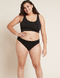 Boody Menstruatieondergoed Bikinislip Zwart Normaal/Hevig Maat L 1ST model 3