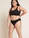 Boody Menstruatieondergoed Bikinislip Zwart Normaal/Hevig Maat L 1ST model 5