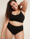 Boody Menstruatieondergoed Tailleslip Zwart Licht/Normaal Maat XL 1ST model 3