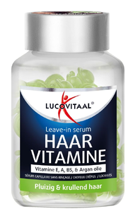 Lucovitaal Haarvitamine Leave-in Serum Pluizig & Krullend Haar Capsules 25CP Lucovitaal Haarvitamine Leave-in Serum Pluizig & Krullend Haar Capsules 25CP