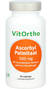 VitOrtho Ascorbyl Palmitaat Vegicaps 60VCP VitOrtho Ascorbyl Palmitaat Vegicaps 60VCP