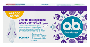 OB ExtraProtect Tampons Normal 16ST OB ExtraProtect Tampons Normal 16ST