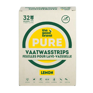 The Good Brand Vaatwasstrips Lemon 32ST The Good Brand Vaatwasstrips Lemon 32ST