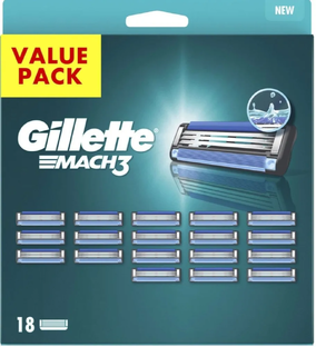 Gillette Mach3 Scheermesjes 18ST Gillette Mach3 Scheermesjes 18ST