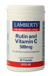 Lamberts Vitamine C 500mg Rutine & Bioflavonoïden Tabletten 90TB Lamberts Vitamine C 500mg Rutine & Bioflavonoïden Tabletten 90TB