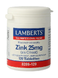 Lamberts Zink Citraat 25 mg Tabletten 120TB Lamberts Zink Citraat 25 mg Tabletten 120TB
