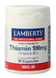 Lamberts Thiamine 100 mg Capsules 90VCP 